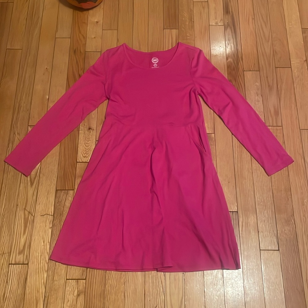 Plus long sleeve dress